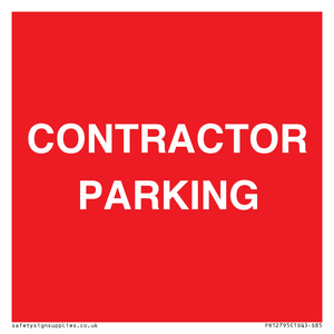 CONTRACTOR PARKING